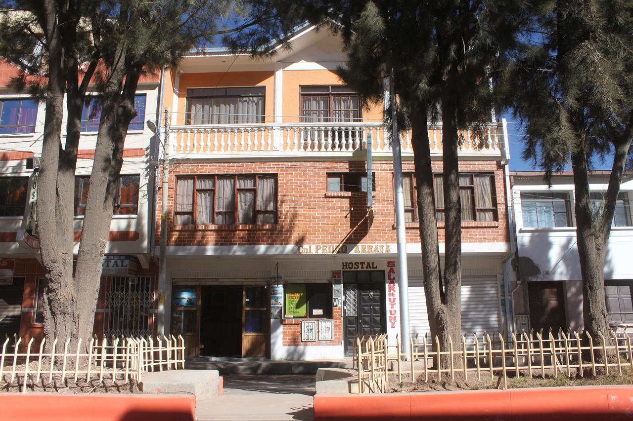 Hostal Coronel Pedro Arraya Tupiza Buitenkant foto